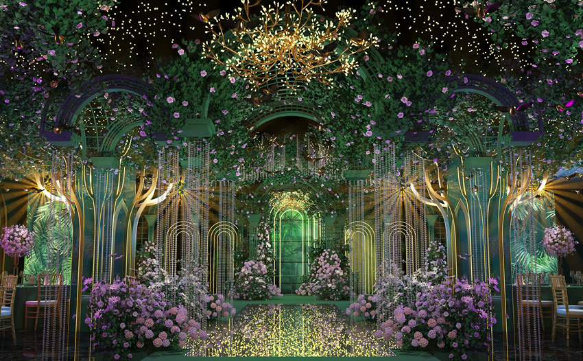 云南奇妙森林婚礼堂效果展示