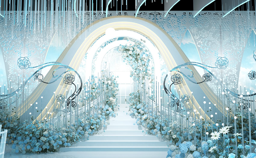 云南釡香烙馍村水晶厅效果展示